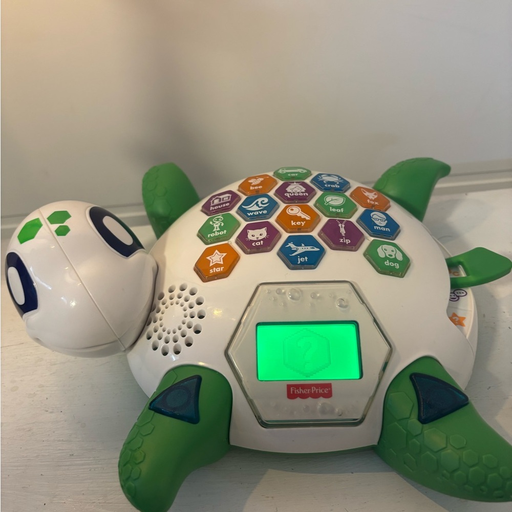 Fisher-Price Colorful Turtle Learning Toy think and learn speak